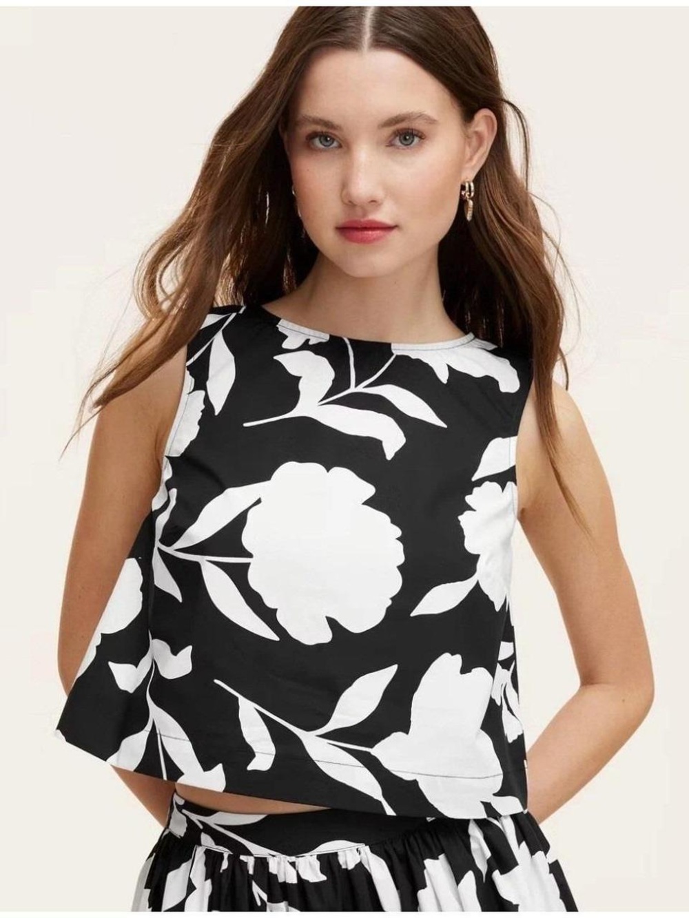 Kate Spade x Target Poplin Swing Top